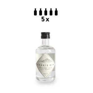 OROBIE GIN 5cl (x5 pezzi) - LONDON DRY GIN PREMIUM CON BOTANICHE DALLE ALPI OROBIE
